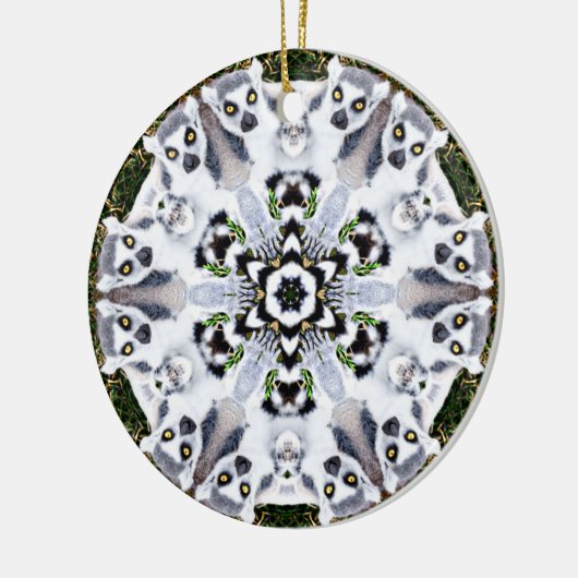 Lemur Snowflake Ornament (Links)