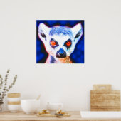 *Lemur* Spirit Art Poster afdrukken (Keuken)