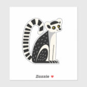 Lemur Sticker (Vel)