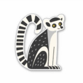 Lemur Sticker (Voorkant)