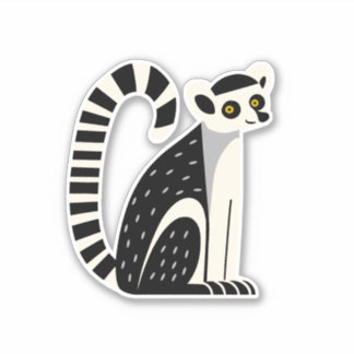 Lemur Sticker