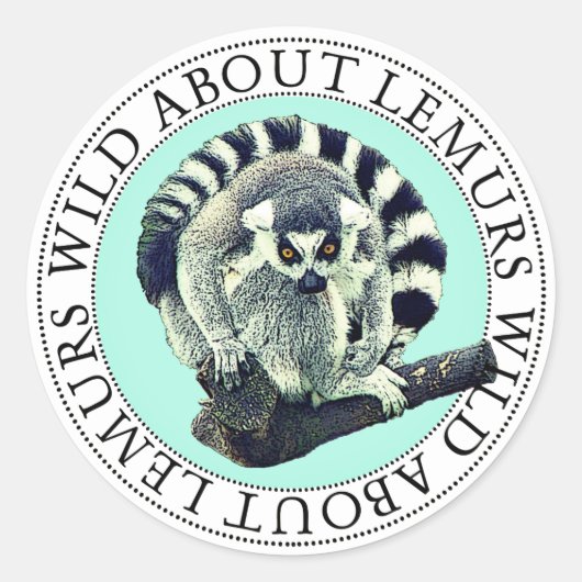 Lemur Stickers (Voorkant)
