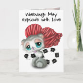 Lemur Surprise Confession — A Sweet Secret Kaart (Voorkant)