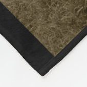 Lemur Tail Valencia Tint Vertical Sticker Fleece Deken (Hoek)