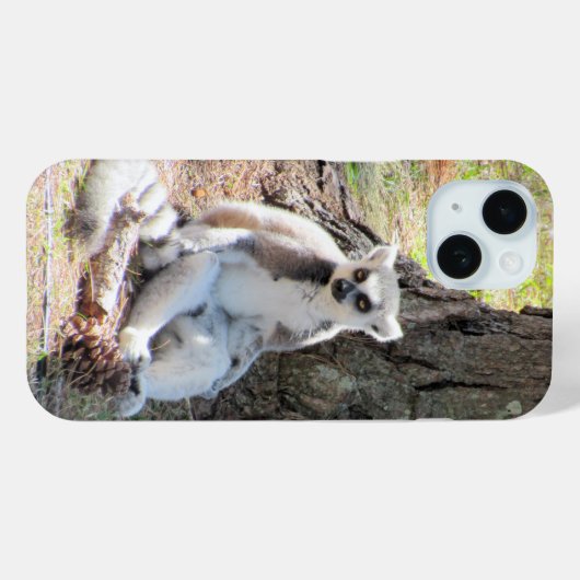 Lemur - Telefoondraagtas Case-Mate iPhone Case (Achterkant (horizontaal))