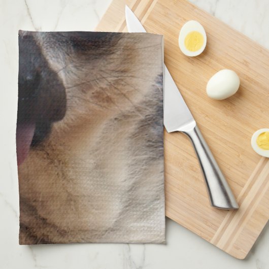 Lemur Theedoek (Quarter Fold)