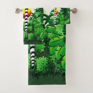 Lemur van Madagaskar Bad Handdoek