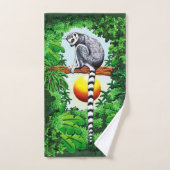 Lemur van Madagaskar Bad Handdoek (Handdoek)