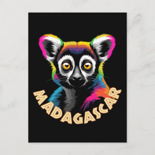 Lemur van Madagaskar Briefkaart