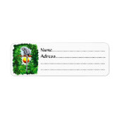 Lemur van Madagaskar Etiket (Voorkant)