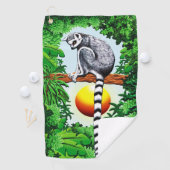 Lemur van Madagaskar Golfhanddoek (Insitu)