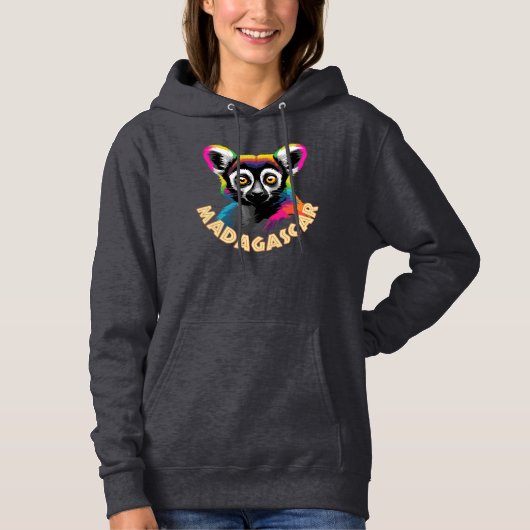 Lemur Van Madagaskar Hoodie (Voorkant)