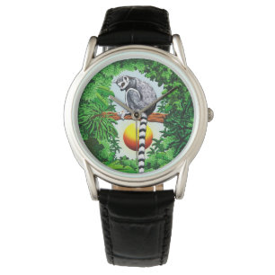 Lemur van Madagaskar Horloge