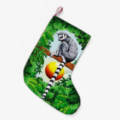 Lemur van Madagaskar Kleine Kerstsok (Voorkant (Hangend))