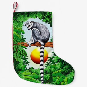 Lemur van Madagaskar Kleine Kerstsok