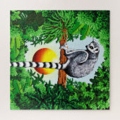 Lemur van Madagaskar Legpuzzel (Horizontaal)
