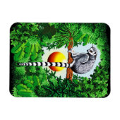 Lemur van Madagaskar Magneet (Horizontaal)