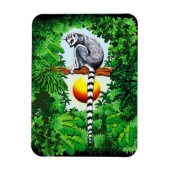 Lemur van Madagaskar Magneet (Verticaal)