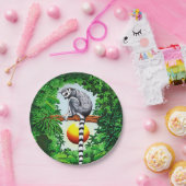 Lemur van Madagaskar Papieren Bordje (Feest)