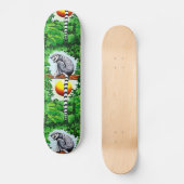 Lemur van Madagaskar Persoonlijk Skateboard (Voorkant)