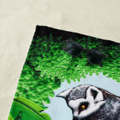 Lemur van Madagaskar Strandlaken (In situ)