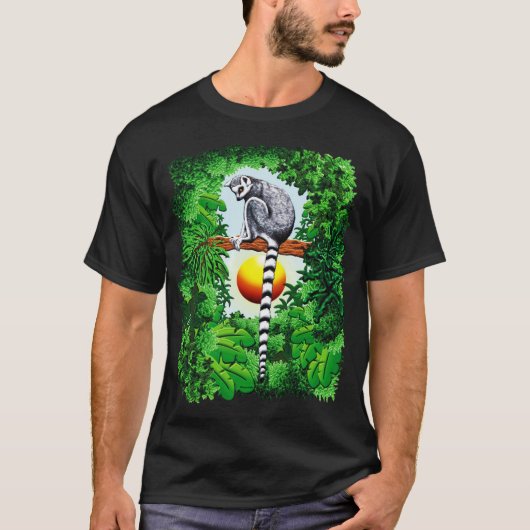 Lemur van Madagaskar T-shirt (Voorkant)