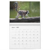 Lemuren 2027 kalender (Mar 2027)