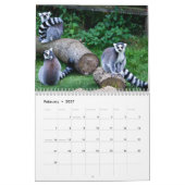 Lemuren 2027 kalender (Feb 2027)