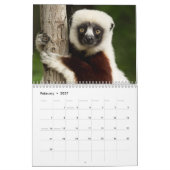 Lemuren 2027 kalender (Feb 2027)