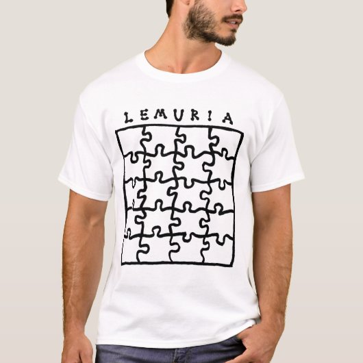 Lemuria Puzzle T-shirt (Voorkant)