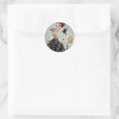 Lemuridea-Stickers Ronde Sticker (Tas)