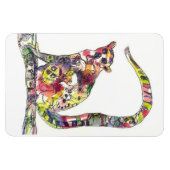 Lemurs in een Lemur Magnet Magneet (Horizontaal)