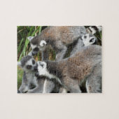 Lemurs Jigzaag Puzzle Legpuzzel (Horizontaal)