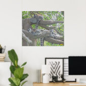 Lemurs Poster (Thuiskantoor)