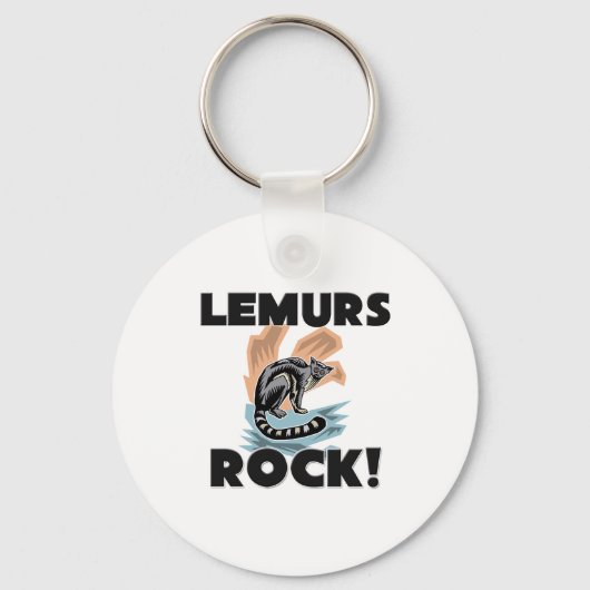 Lemurs Rock Sleutelhanger (Voorkant)