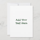 Lemurs van Madagaskar in het exotische Oerwoud Bedankkaart (Achterkant)