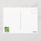 Lemurs van Madagaskar in het exotische Oerwoud Briefkaart (Achterkant)