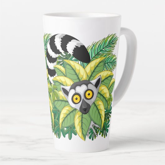 Lemurs van Madagaskar in het exotische Oerwoud Latte Mok (Rechterhoek)