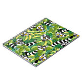 Lemurs van Madagaskar in het exotische Oerwoud Notitieboek (Linkerzijde)