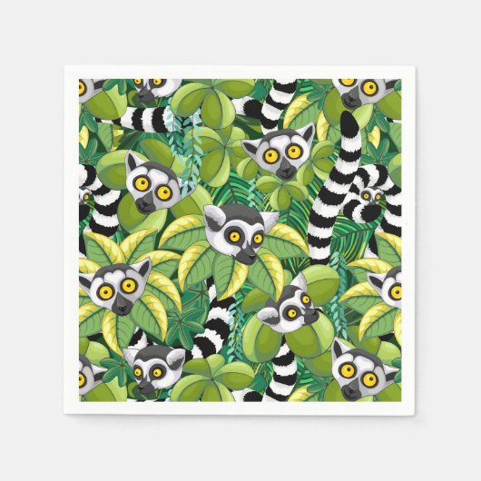 Lemurs van Madagaskar in het exotische Oerwoud Servet (Voorkant)