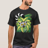 Lemurs van Madagaskar in het exotische Oerwoud T-shirt (Voorkant)
