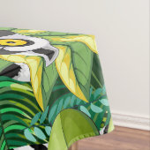 Lemurs van Madagaskar in het exotische Oerwoud Tafelkleed (Voorbeeld)