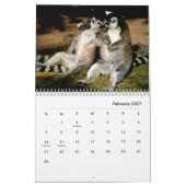Lemurs Wall Agenda Kalender (Feb 2027)
