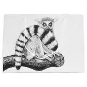 Lemurtekening Groot Cadeauzakje (Voorkant)