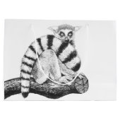 Lemurtekening Groot Cadeauzakje (Achterkant)