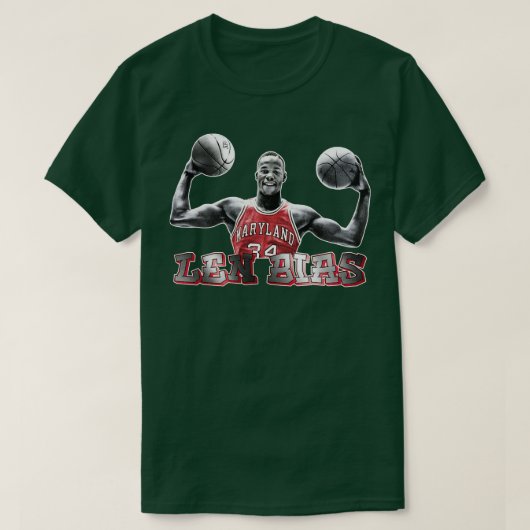 LEN BIAS T-SHIRT (Design voorkant)