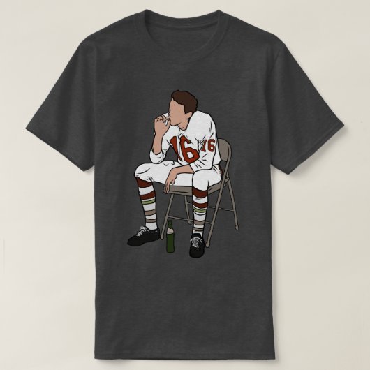 Len Dawson op Halftime T-shirt (Design voorkant)