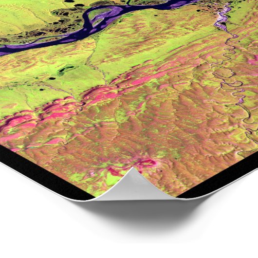 Lena Delta Rusland Poster (Hoek)