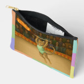 Lena luipaard trapezekunstenaar etui (Open)