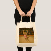 Lena luipaard trapezekunstenaar tote bag (Voorkant (product))